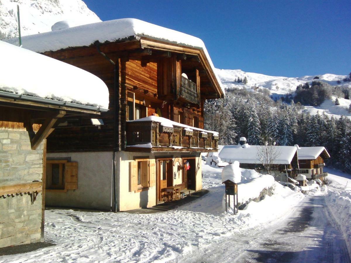 Apartamento Les Fenetres Du Mont Blanc La Giettaz Exterior foto